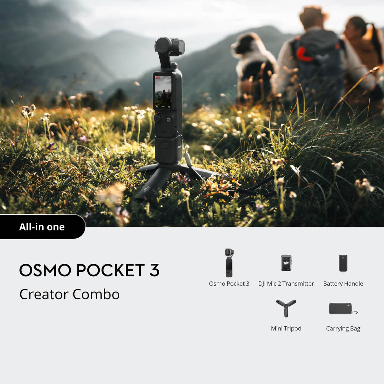 Osmo Pocket 3 Creator Combo. **LIMITED STOCK**